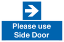 please-use-side-door~